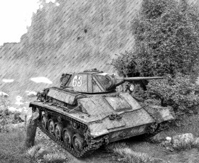 Т-70Б - "Это было в разведке..."