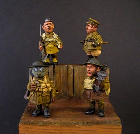 англичане в Европе, 1914-18