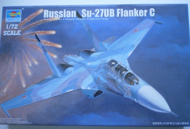 «Russian Su-27 UB Flanker C» item # 01645