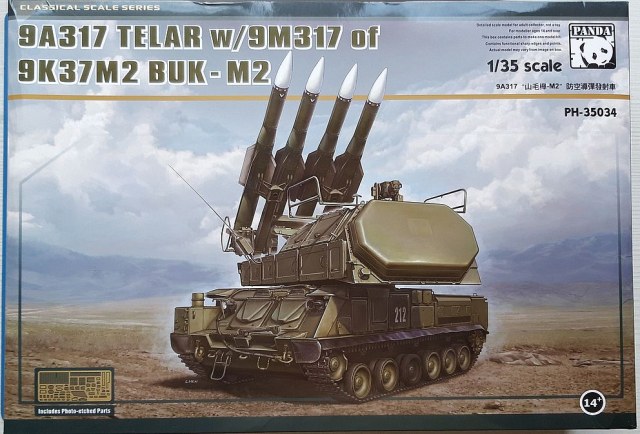 9A317 TELAR w/9M317 of 9K37M2 BUK-M2
