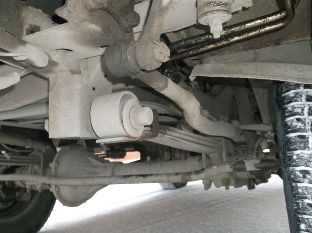 УАЗ-396255 Буханка (вид снизу)