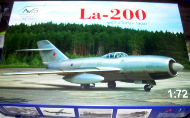 Ла-200 с РЛС "Торий"