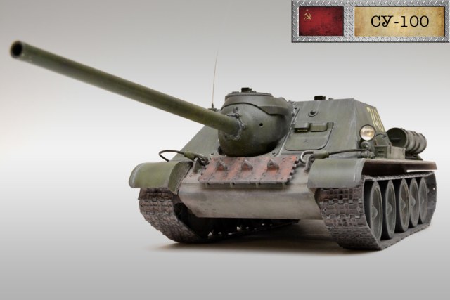 Советская ПТ-САУ СУ-100