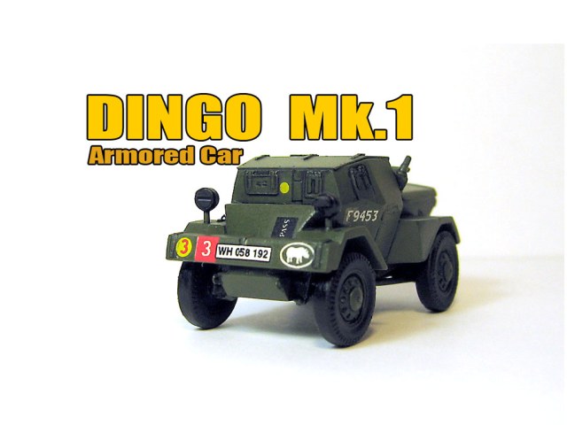 Бронеавтомобиль  "Динго"  МК I
