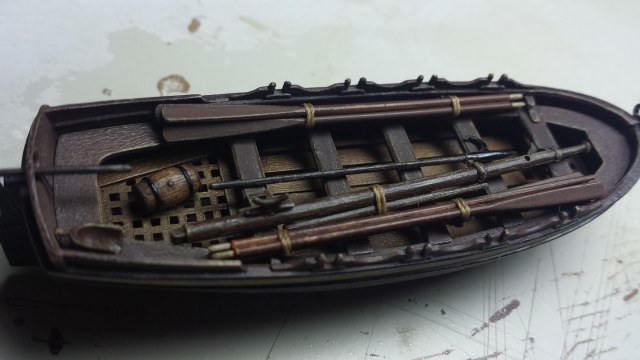 средневековая шлюпка