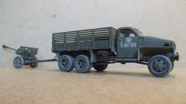 "Студебейкер" и  орудие ЗиС-3