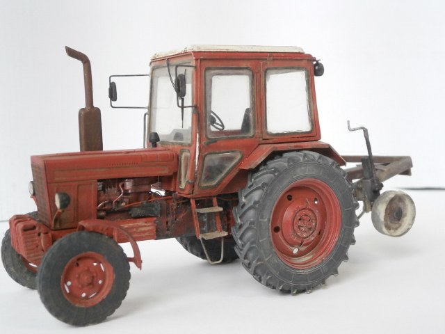 МТЗ-80 с плугом (ПНЛ 2-35)