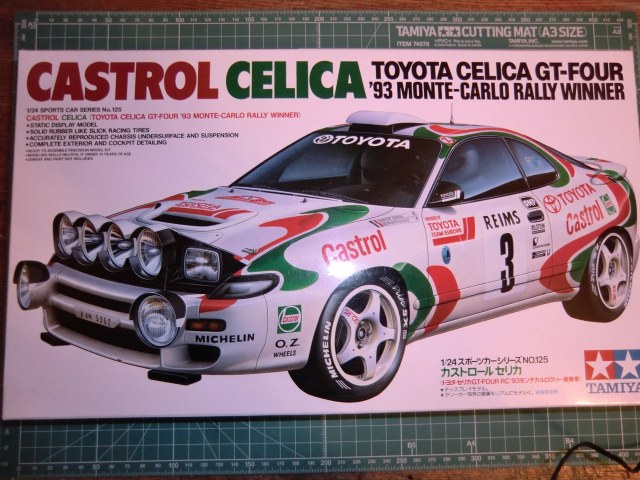 Toyota Celica 93 Rally Monte-Carlo+фототравления
