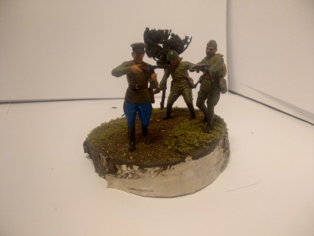 Советская пехота в атаке