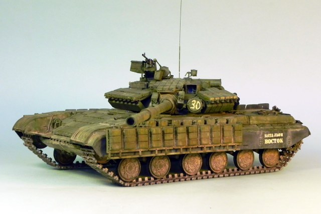 Т-64БВ. Батальон "Восток". Донецкая Народная Республика.