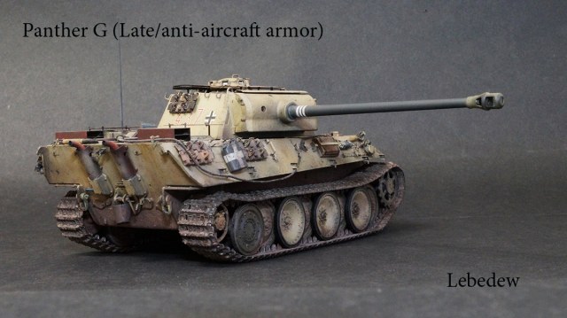 Panther G (Late/anti-aircraft armor)