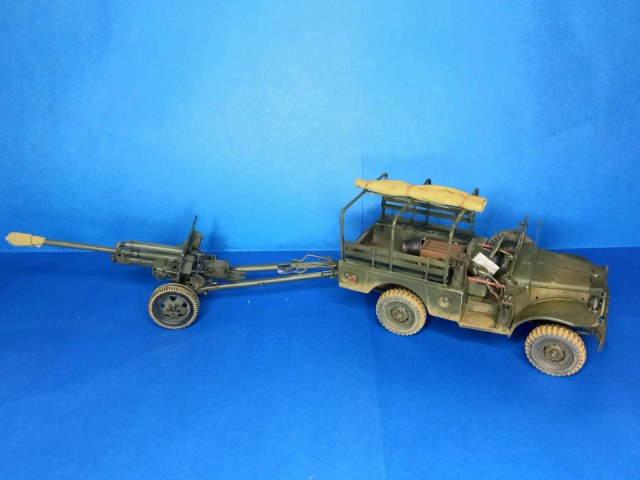 ДОДЖ WC-51 с пушкой ЗиС-3.