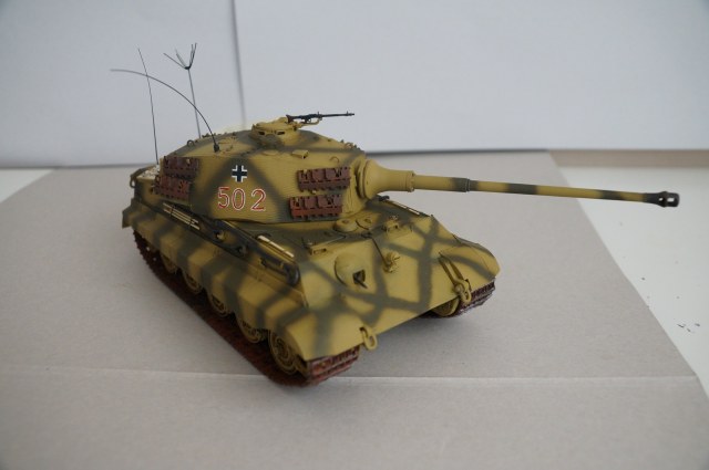 Tiger AusF. B Henschel with zimmerit