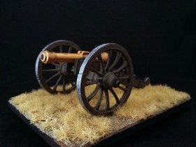 6-фунтовая пушка системы XI года. Франция, 1803-15 года