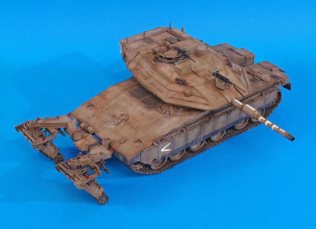 Merkava IV with Roller