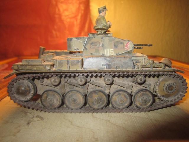 Легкий танк Pz.II AusF F