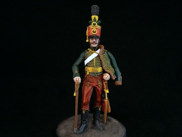 Вахмистр 5-го гусарского полка Барона Отта (Ott). Австрия, 1805-15 года