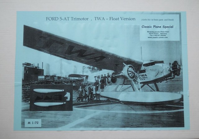 Ford 5AT Trimotor TWA Float Version