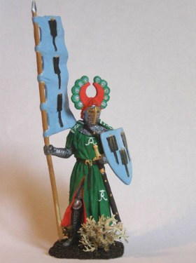 Германский рыцарь-миннезингер, конец XIII века.