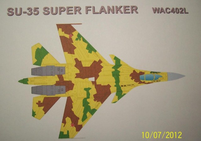 Конверсия на Су-35 SUPER FLANKER