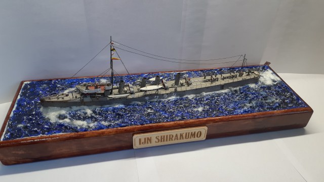 Японский миноносец Shirakumo. Япония 1902г.