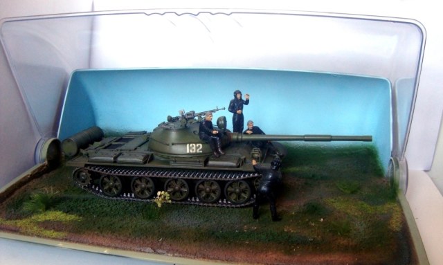 Т-62 с экипажем