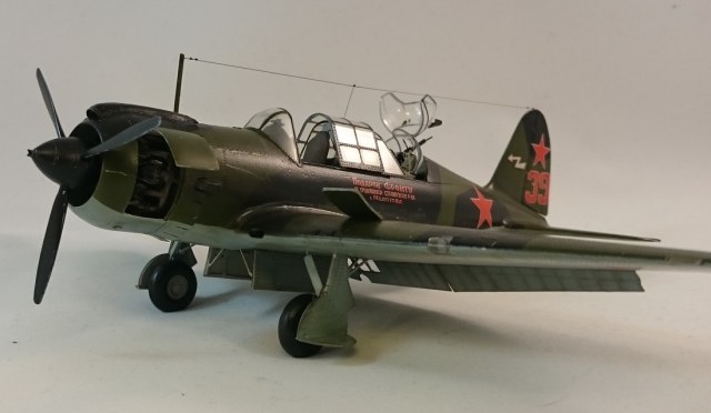 Су-2  с мотором М-82 1/48