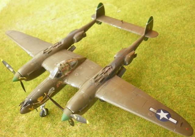 P-38J , 80 FS, 8FG, 1944 год , Пилот лейтенант Пол Мерфи
