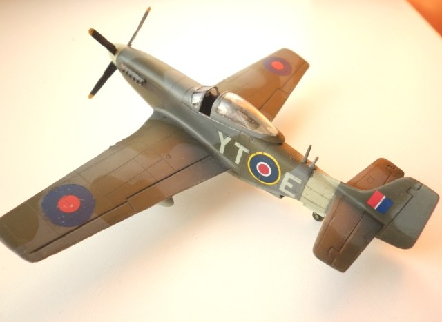 P-51D Mustang IV,65SQN RAF , april 1945