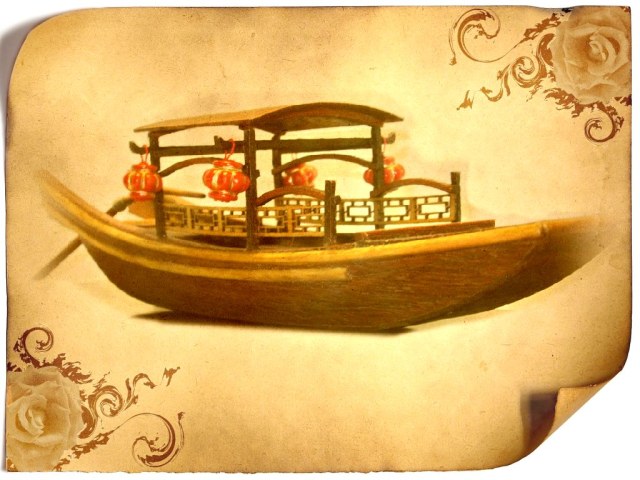 Прогулочный сампан западного озера Сиху, Ханчжоу