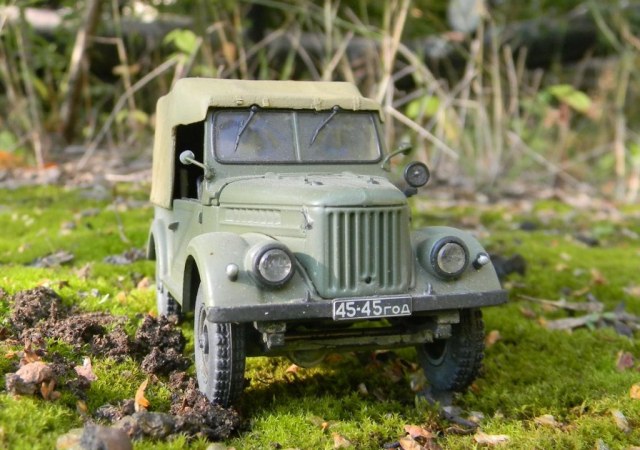 ГАЗ-69А "Журнальная" игрушка