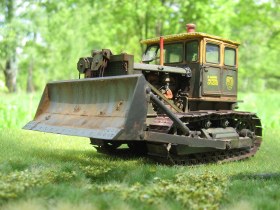 Бульдозер Д-271 на тракторе Сталинец-100