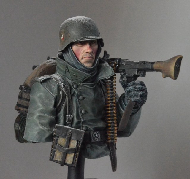 Немецкий пулеметчик.