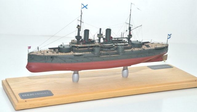 Эскадренный броненосец "Севастополь" 1904 г.