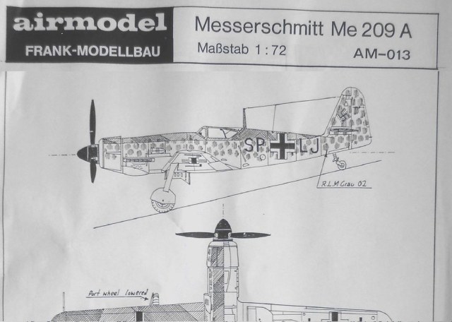 Messerschmitt Me 209 A