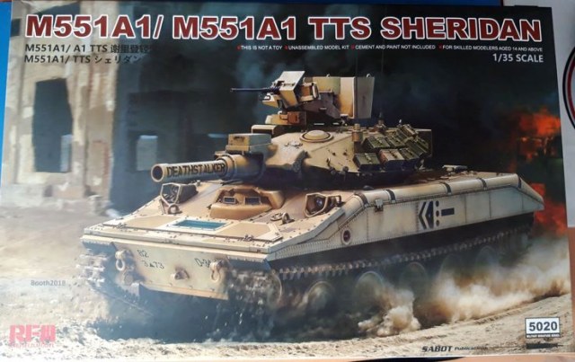 М551А1 TTS SHERIDAN