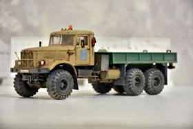 КРаЗ-255Б балластный тягач Ивановской ДСК