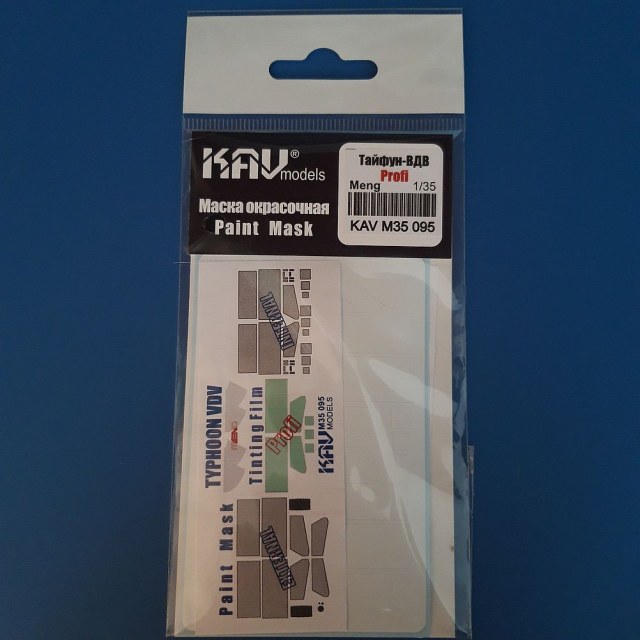 Маска окрасочная Paint Mask для модели Тайфун-ВДВ(фирмы Meng Model)