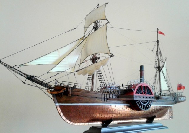 Колёсный пароход "Сириус"