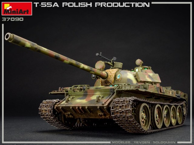 Т-55А Польского Производства 1/35