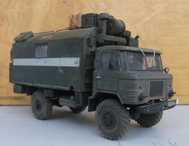 ГАЗ-66 Химико-Биологической Разведки (ХБР, в народе "Хабарик")