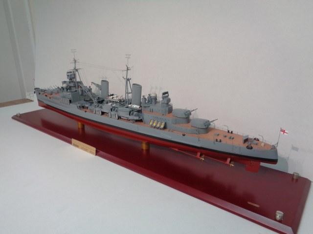 HMS Belfast / лёгкий крейсер "Белфаст", 1942 1/150