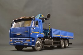 КамАЗ 65117 Евро 3 +КМУ Инман 150 (с площадкой оператора).