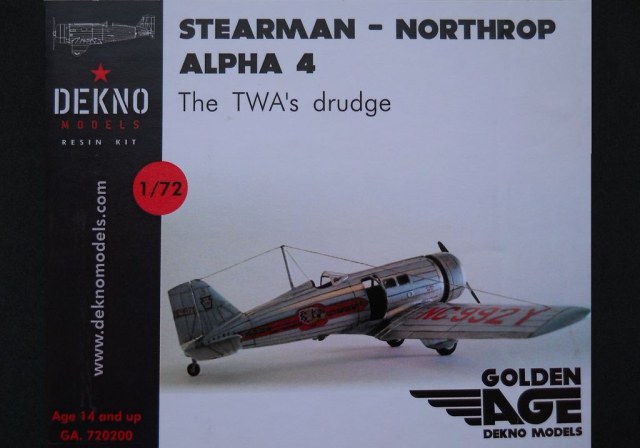 Stearman Northrop Alpha 4