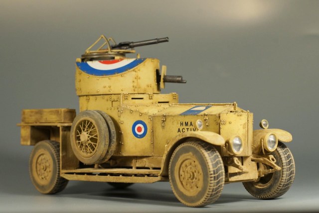RolsRoys British armored car