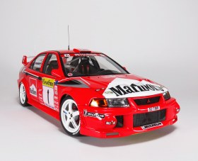 Mitsubishi Lancer Evolution VI. Rallye Monte-Carlo 1999.