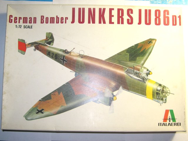 Junkers  Ju-86D    Italaerei 1/72