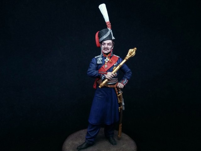 Атаман Донского казачьего войска, генерал от кавалерии М.И. Платов. Россия, 1809-12 года