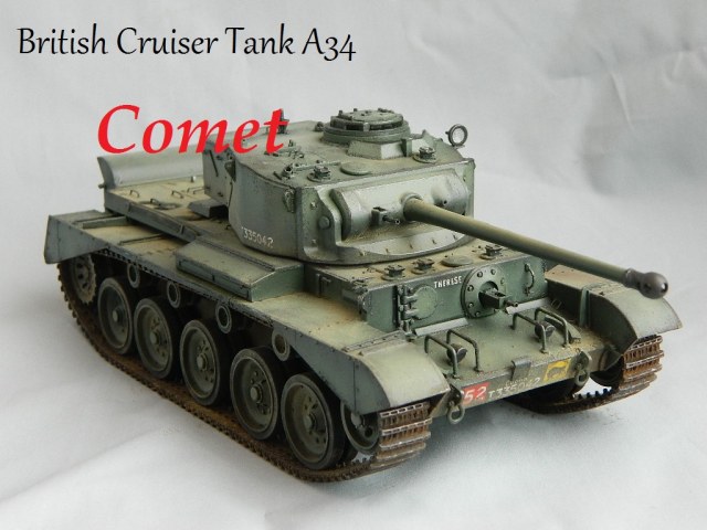 British Cruiser Tank A34 Comet