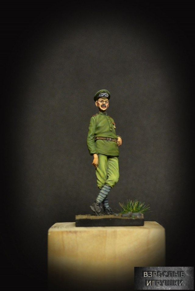 Русский экипаж броневика Первой мировой войны